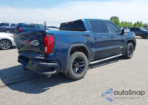 2020 GMC Sierra 1500 2Wd Short Box Elevation from USA, damaged, VIN 3GTP8CEK0LG358153